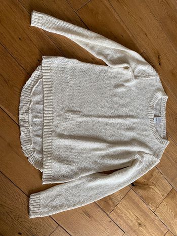 Pull été M Vila écru