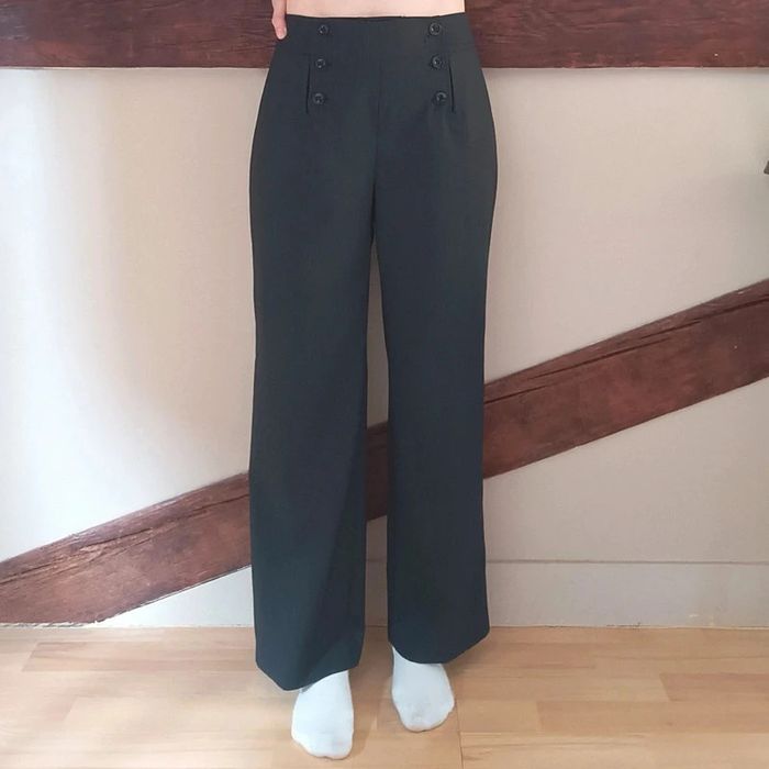 Pantalon bleu marine rayures tennis Burton