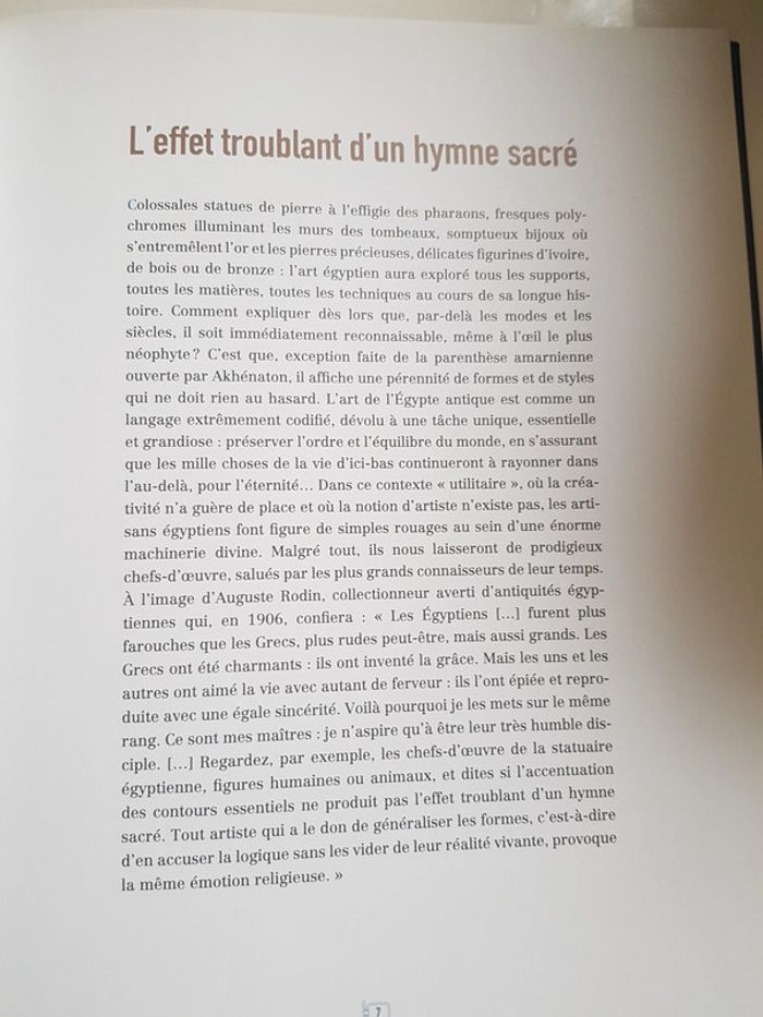 Trésors et secrets de l'égypte : l'art égyptien - photo numéro 8