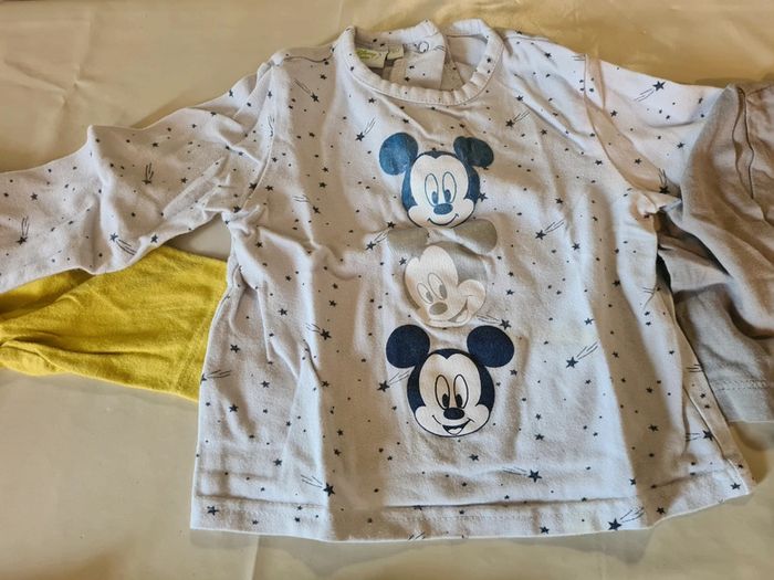 Lot 10 t shirts manches longues 9M Disney mickey Kitchoun Orchestra TAO - photo numéro 4