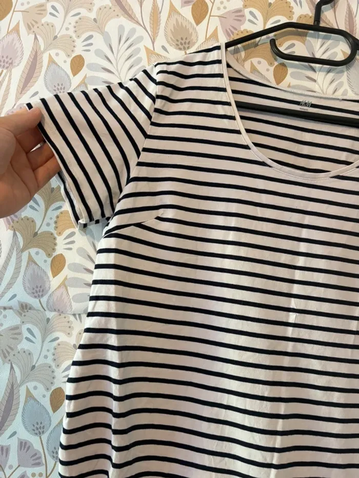 T-shirt à rayures - photo numéro 2
