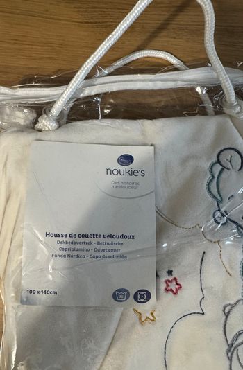 Housse de couette Noukies 100x140 cm Neuf