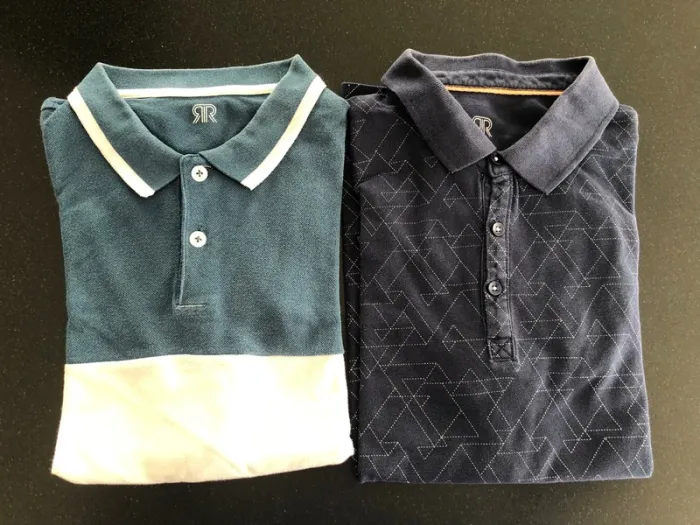 Lot 2 polos Taille M