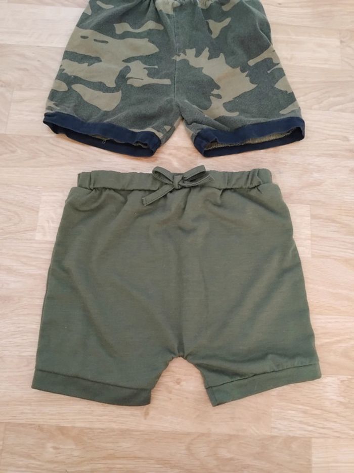 Lot shorts garçon 18/24mois - photo numéro 2