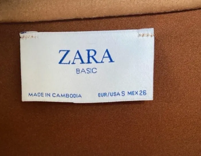 Magnifique manteau imitation daim || taille EUR S || Zara || état impeccable - photo numéro 6