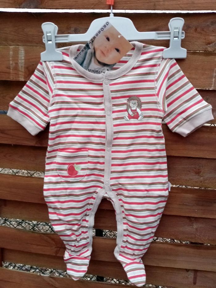 Grenouillère rayé - photo numéro 2