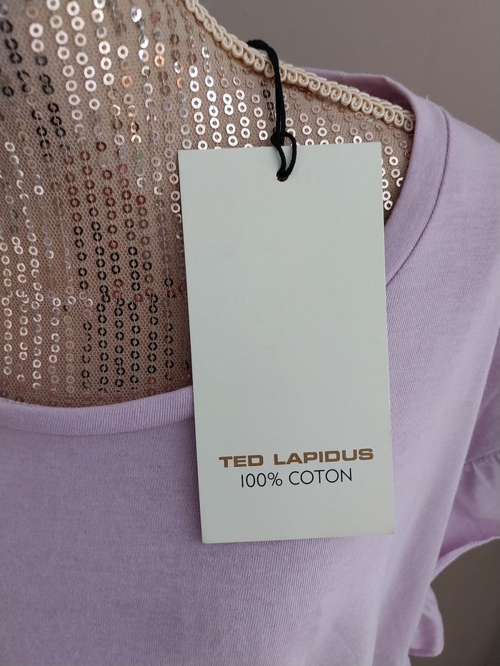 Tee-shirt femme ted lapidus neuf - photo numéro 3