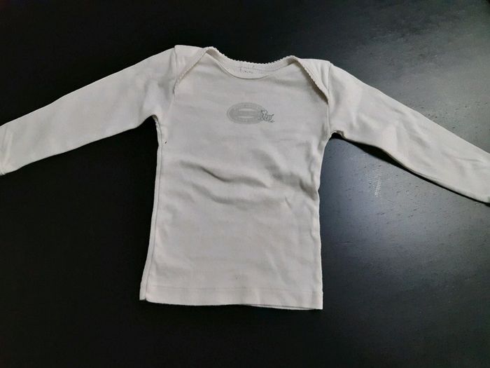 Maillot corps petit bateau 18 mois bébé mixte blanc