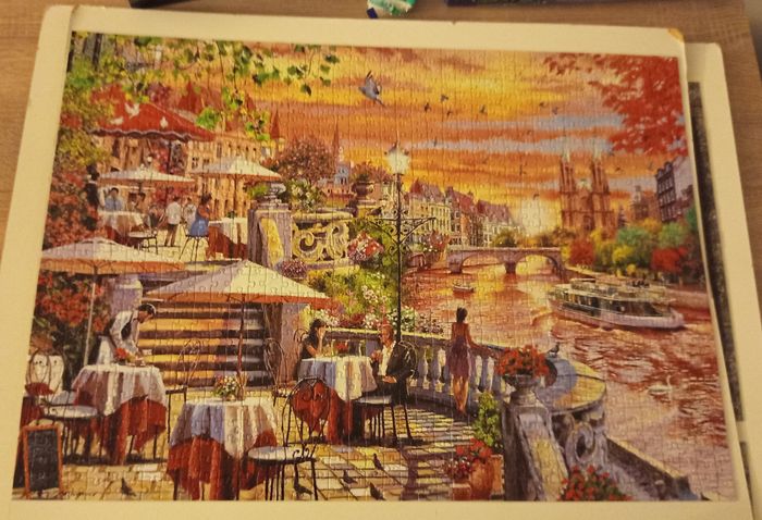 Puzzle 1000p WHSmith Mediterranean Sunset - photo numéro 2