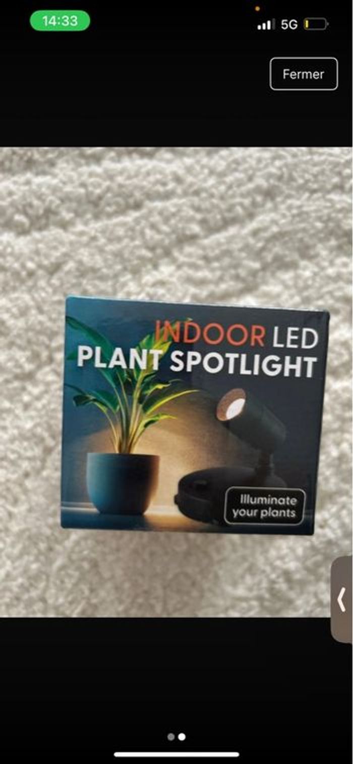 SPOT LED pour illuminer les plantes - photo numéro 2