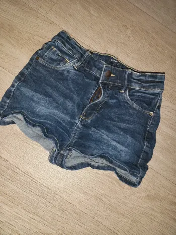 Short en jeans