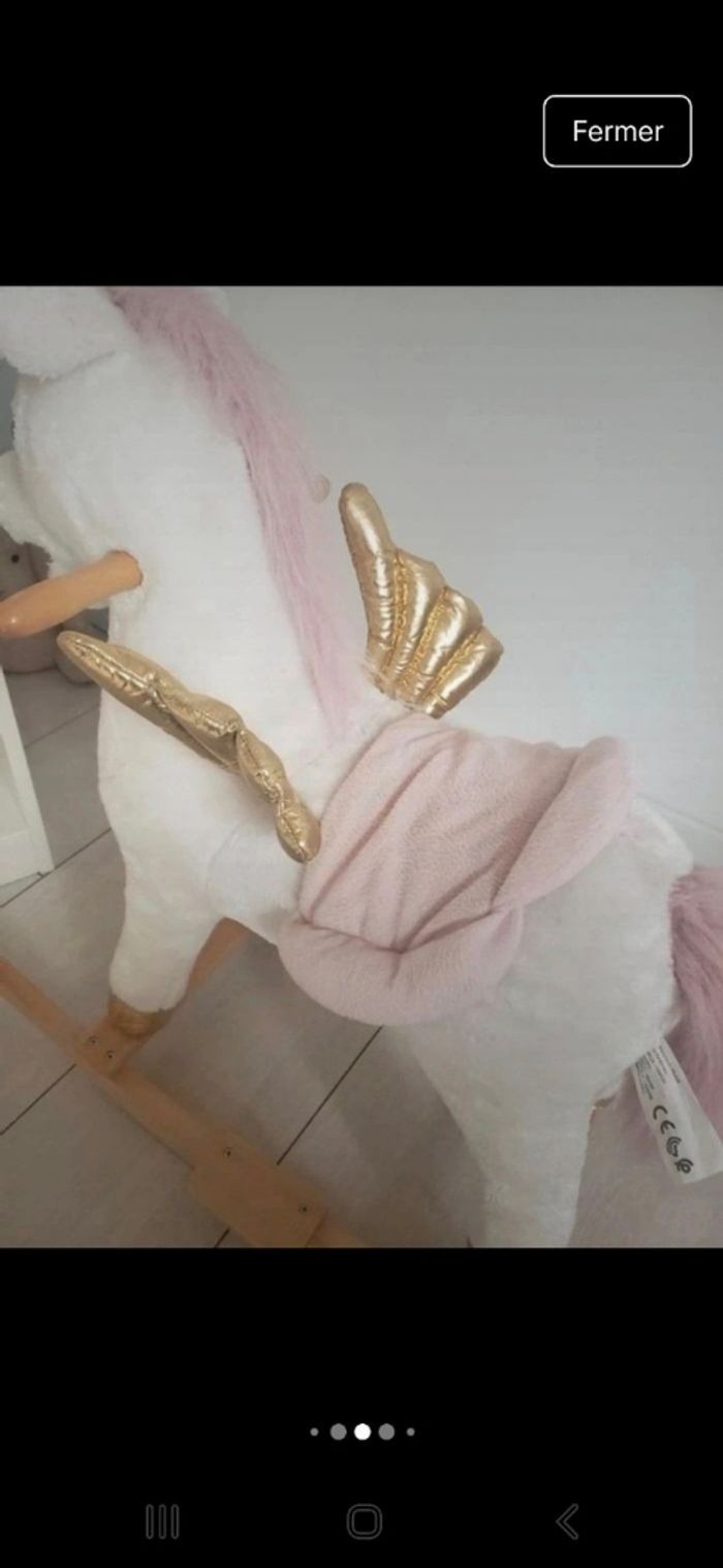 🐴 Licorne à bascule Maison du Monde – Modèle Simone 🦄 - photo numéro 4