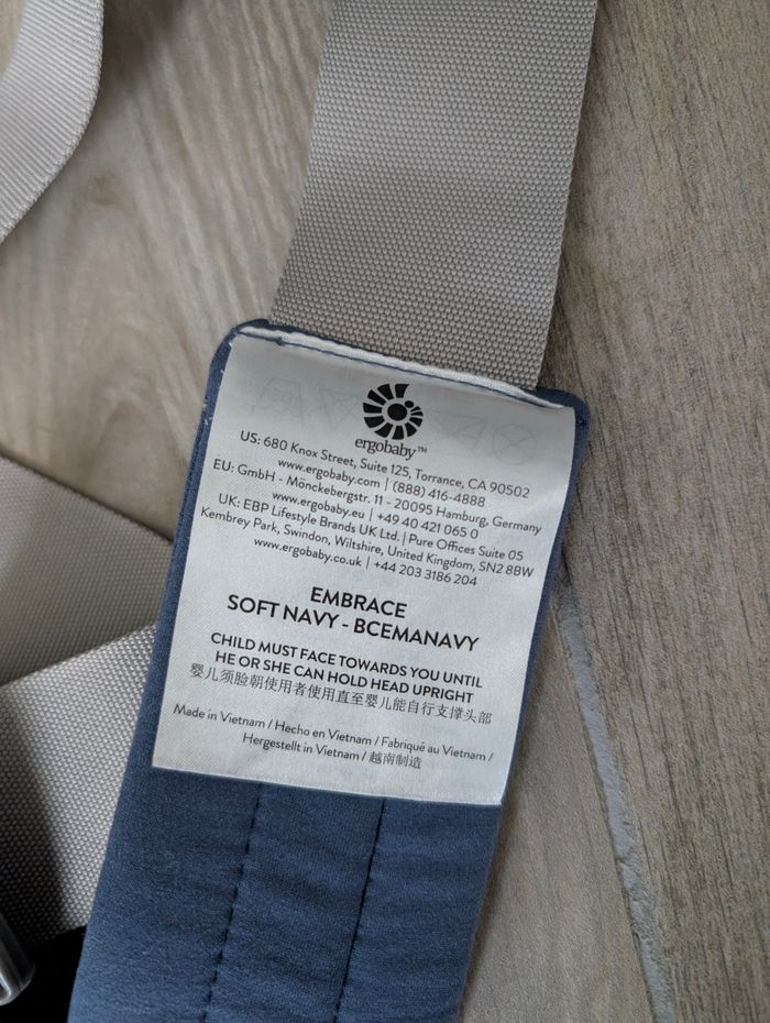 Porte-bébé Ergobaby Embrace - photo numéro 4