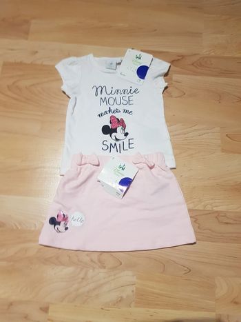 Ensemble minnie mousse neuf