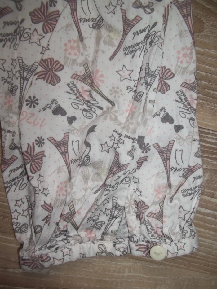Blouse tunisien "Paris" Vertbaudet 12 ans - photo numéro 3