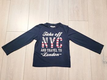 Maillot manche longue bleu marine. Garçon 6 ans. Marque In Extenso