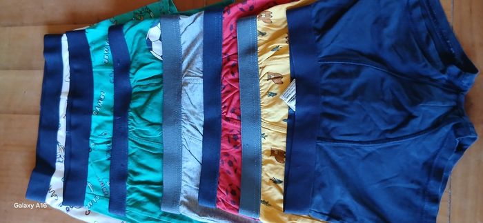 7  boxers taille 10ans