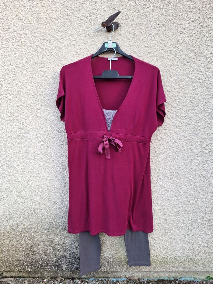 😴 Ensemble de pyjama 2 pièces Rougegorge Taille L