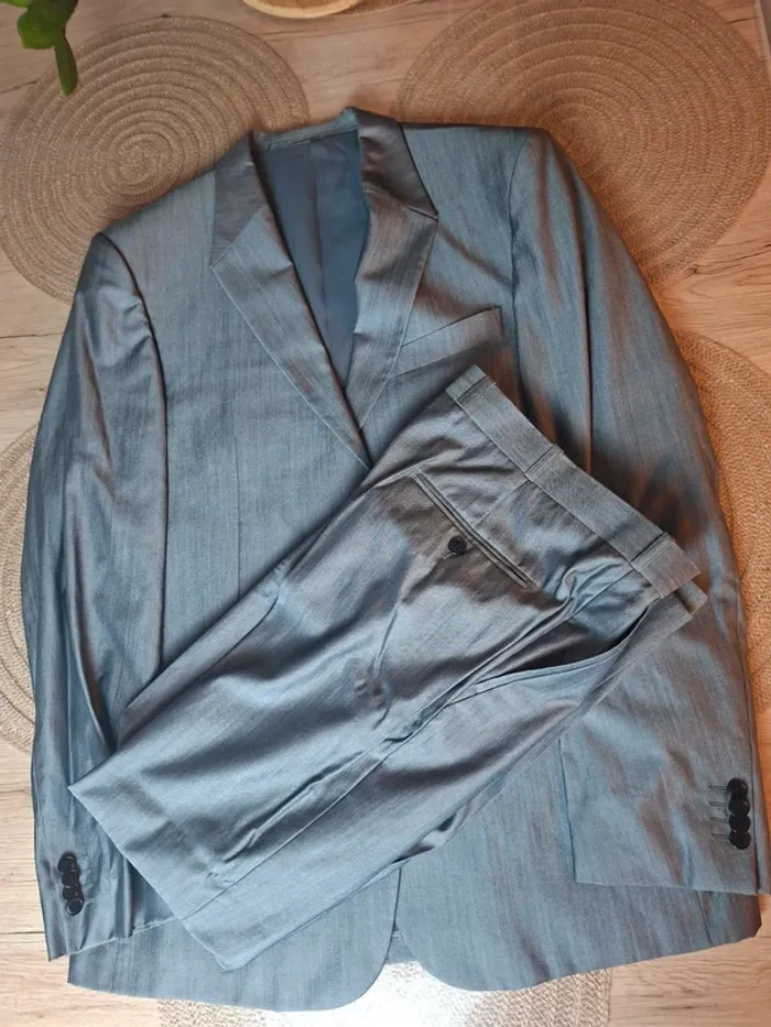 Costume Homme Thierry Mugler – 2 pièces (Veste 48 / Pantalon 44) - photo numéro 10