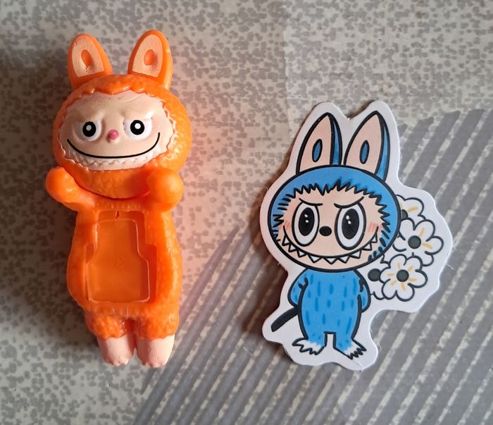 Peluche et figurine copies NEUVES Labubu - photo numéro 3