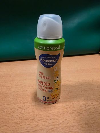 Monsavon vanille compressé