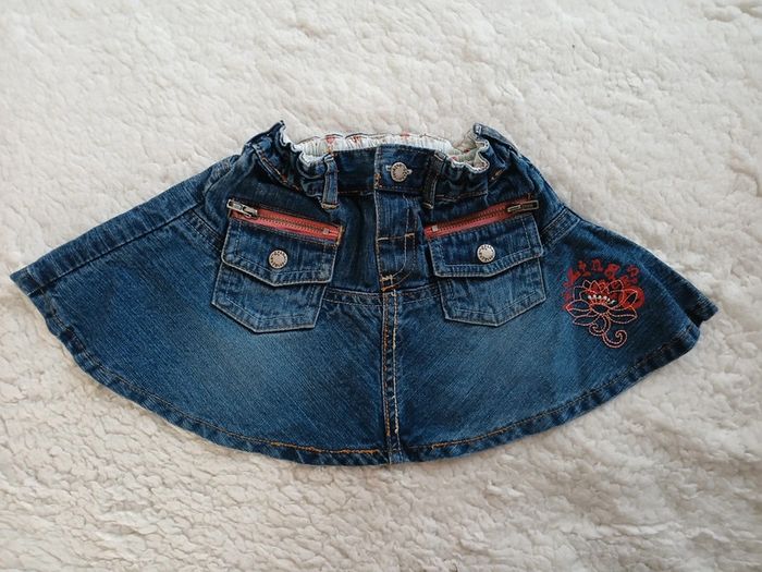 Jupe en jeans taille 12 mois