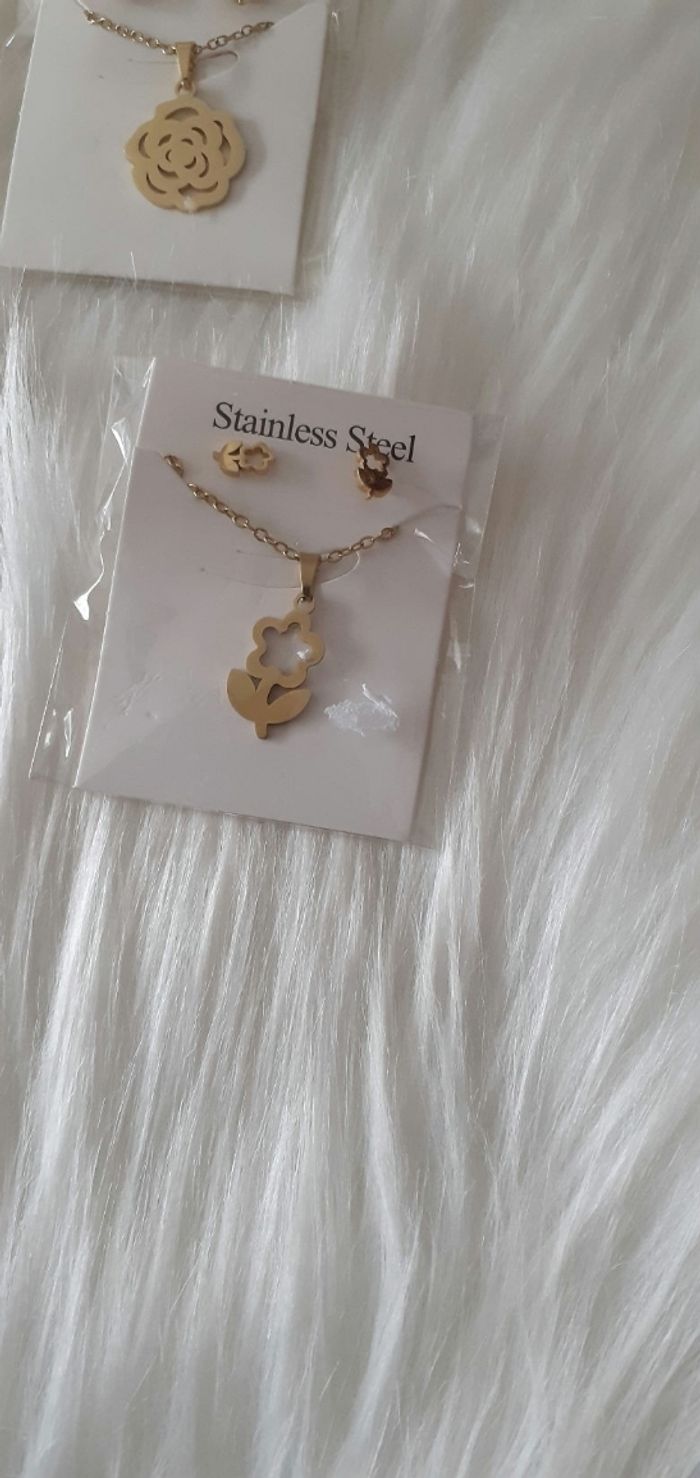 Parure  en acier inoxydable - photo numéro 4