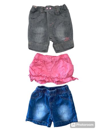 Lot 3 short 3 mois