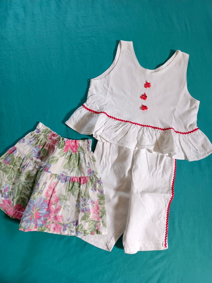 Lot vêtements fille été 3 ans - photo numéro 3