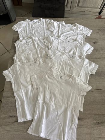 Maillots de corps Kiabi 4/5 ans lot de 7