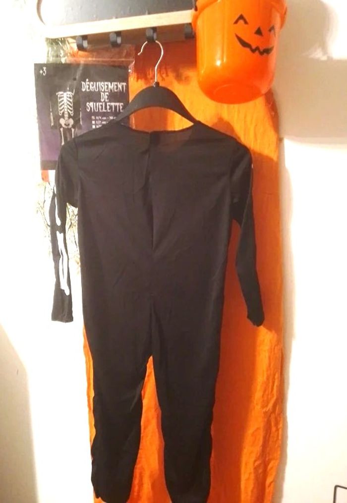 tenue de squelette taille 3/4 ans - 110 cm - photo numéro 3