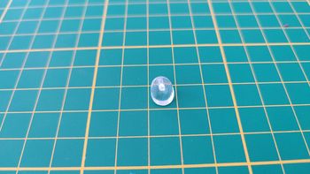 Phare avant gauche pièce détachée miniature Porsche 959 1/24 Burago #B46