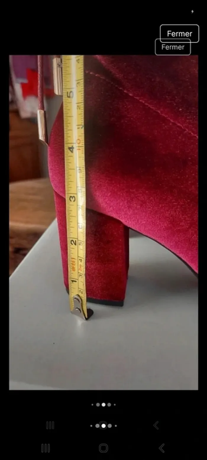 Bottine I Love Shoes Burgundy taille 39 Neuve - photo numéro 10