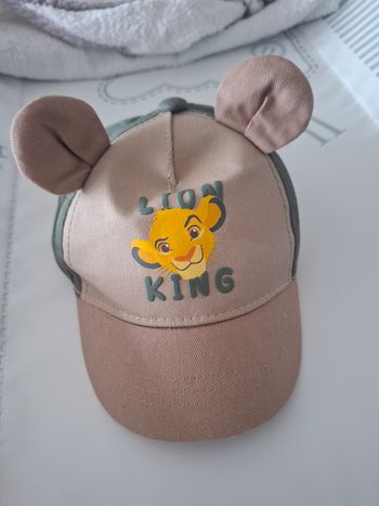 Casquette Simba taille 41 3/6 mois