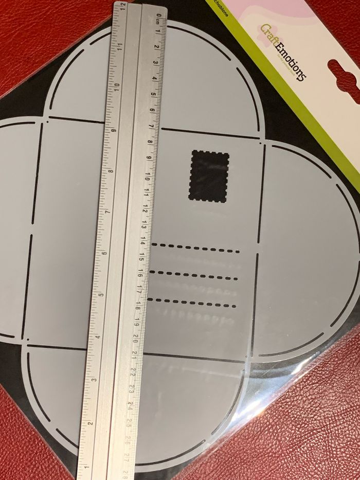 Gabarit, Pochoir, Stencil CraftEmotions - photo numéro 5