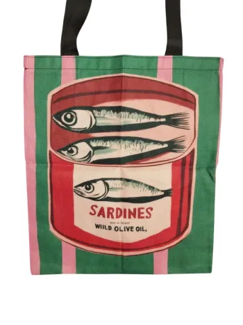 Tote bag sac cabas Sardines