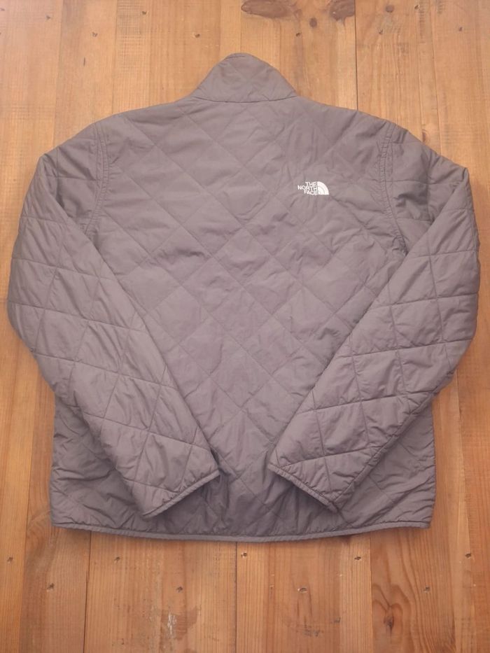 Veste a bouton the north face femme - marron - taille M - brodé (70) - photo numéro 7