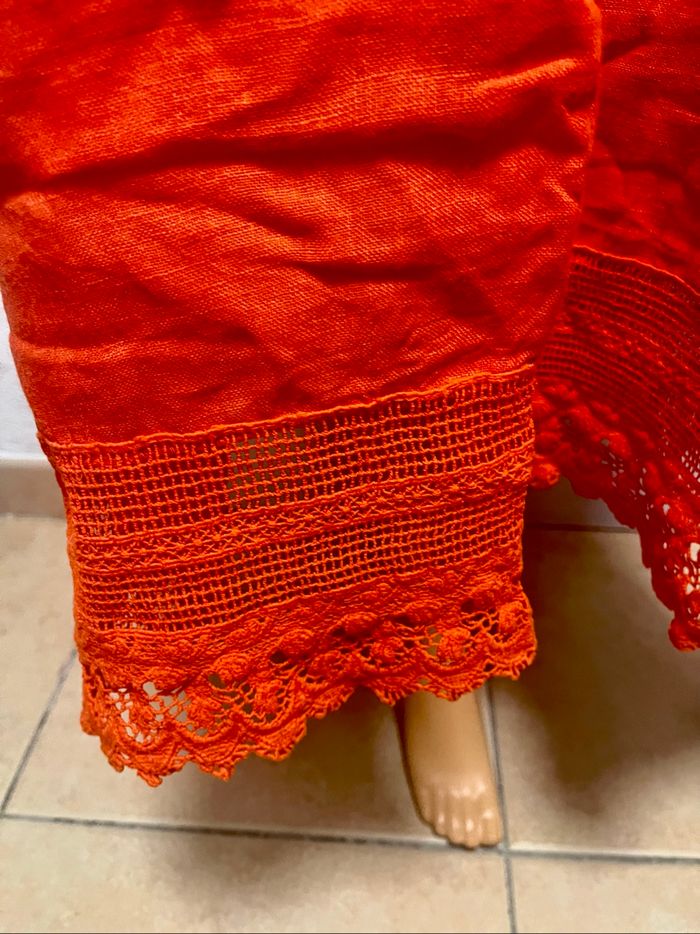 Robe longue orange - photo numéro 5