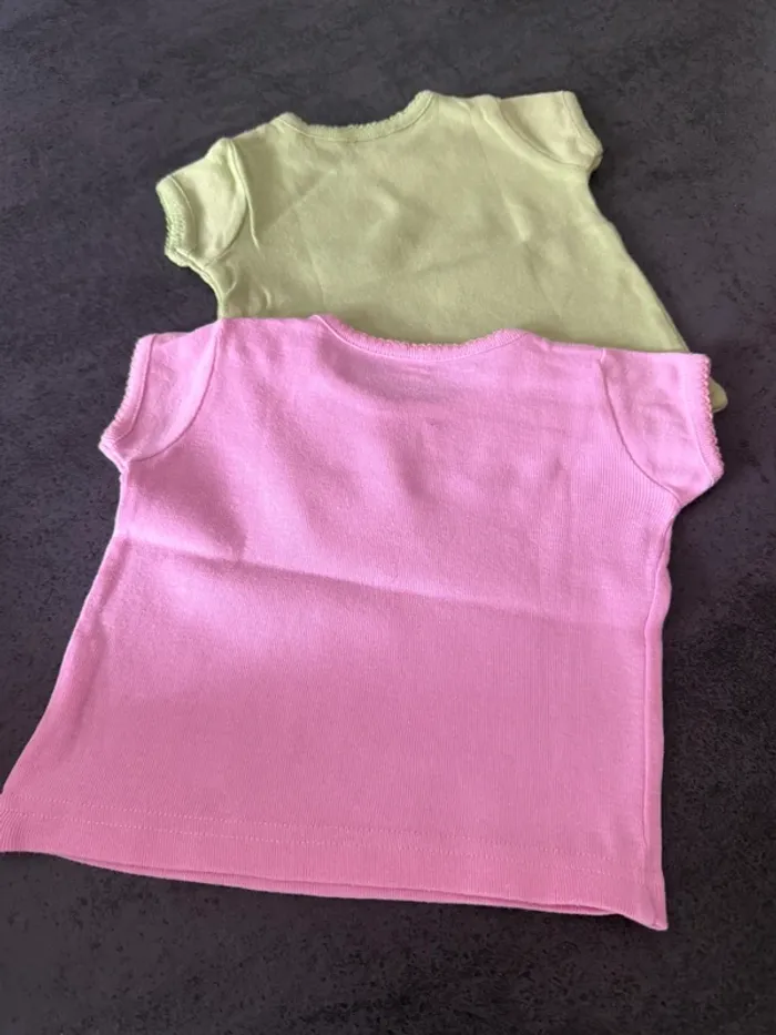 Lot de 2 t-shirt 6 mois - photo numéro 3