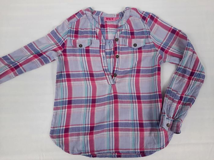 lot de deux chemises filles 8 ans - photo numéro 2