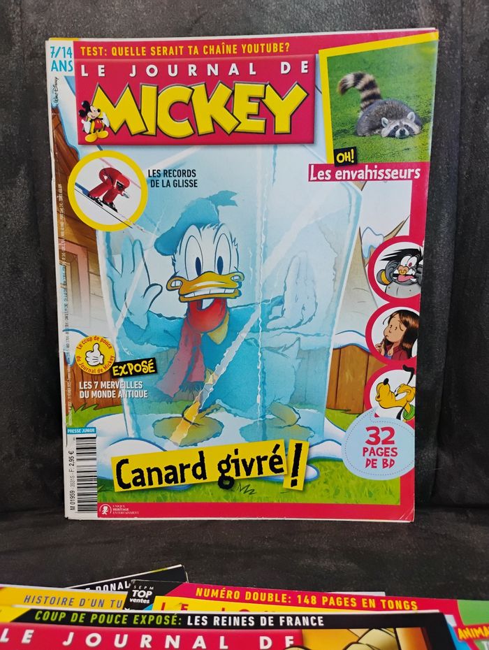 Lot de 5 magazines le journal de Mickey - photo numéro 3