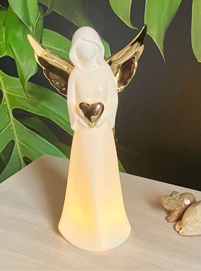 Ange de 22 cm  lumineux - photo numéro 2
