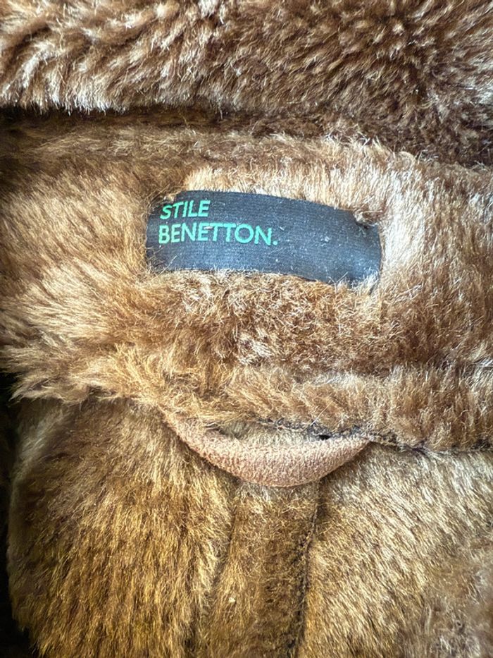 Long manteau Stile Benetton Taille 38 - photo numéro 3