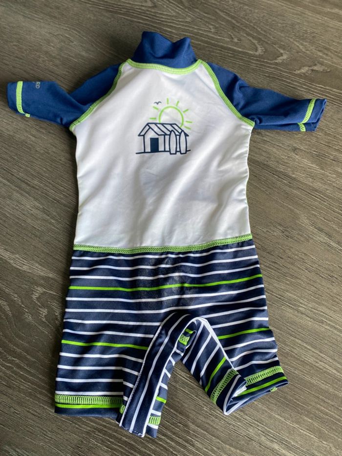 Maillot de bain combinaison sans manche garçon