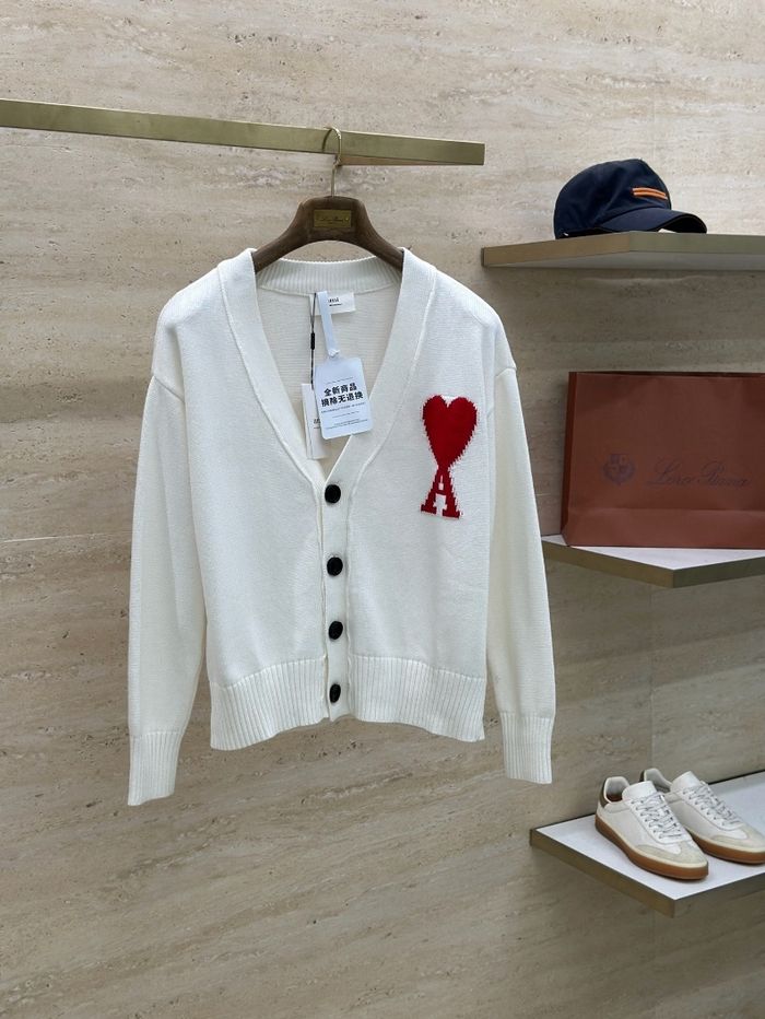 Gilet en maille 💗AMI 💗, taille M - photo numéro 2