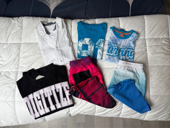 Lot 6 vêtements garçon 10 ans très bon état🌈