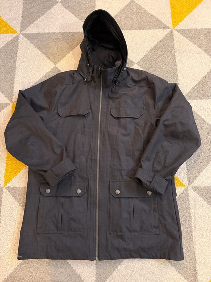 Parka Quechua grise Taille XXL