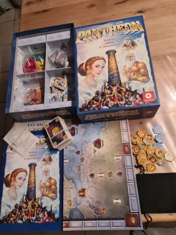 Jeu de société Panthéon des éditions Filosofia,
