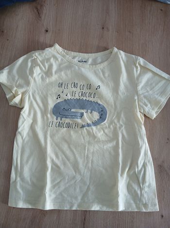 T-shirt tailld 4 ans 