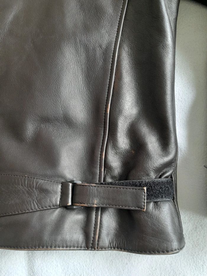 Blouson cuir moto - photo numéro 11